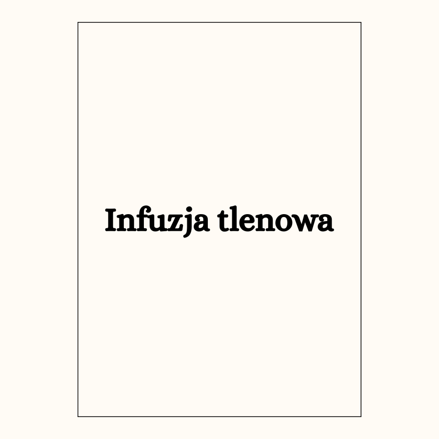 Infuzja tlenowa