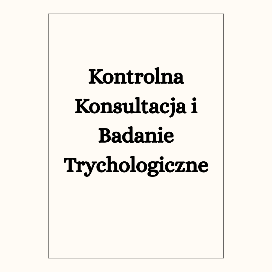 Kontrolna Konsultacja i badanie trychologiczne
