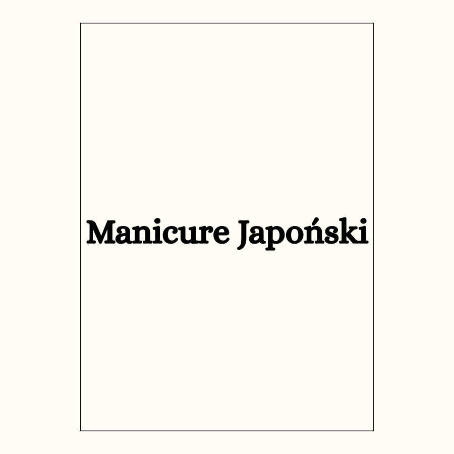Manicure Japoński