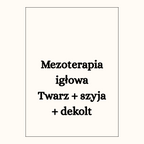 Mezoterapia igłowa
