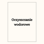Oczyszczanie wodorowe
