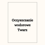 Oczyszczanie wodorowe twarz