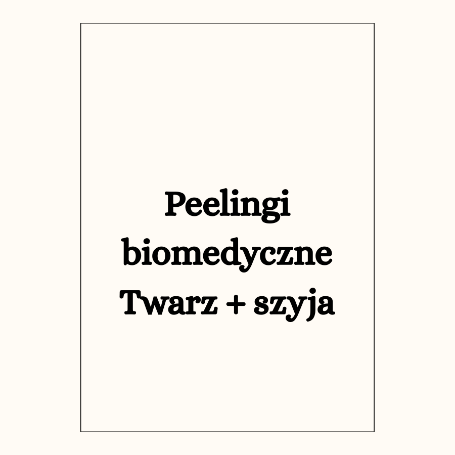 Peelingi biomedyczne