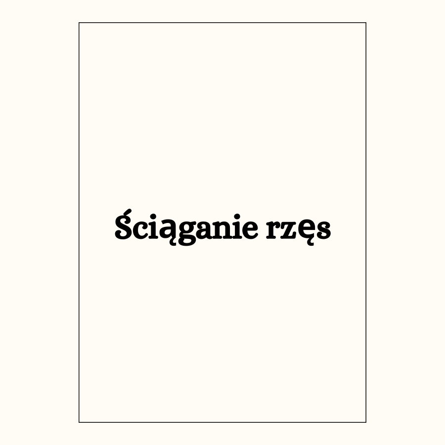Ściąganie rzęs